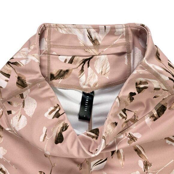 Anthropologie All Fenix Leggings Sz M Pink High Rise Active Sporty Yoga Pull On - Picture 12 of 14